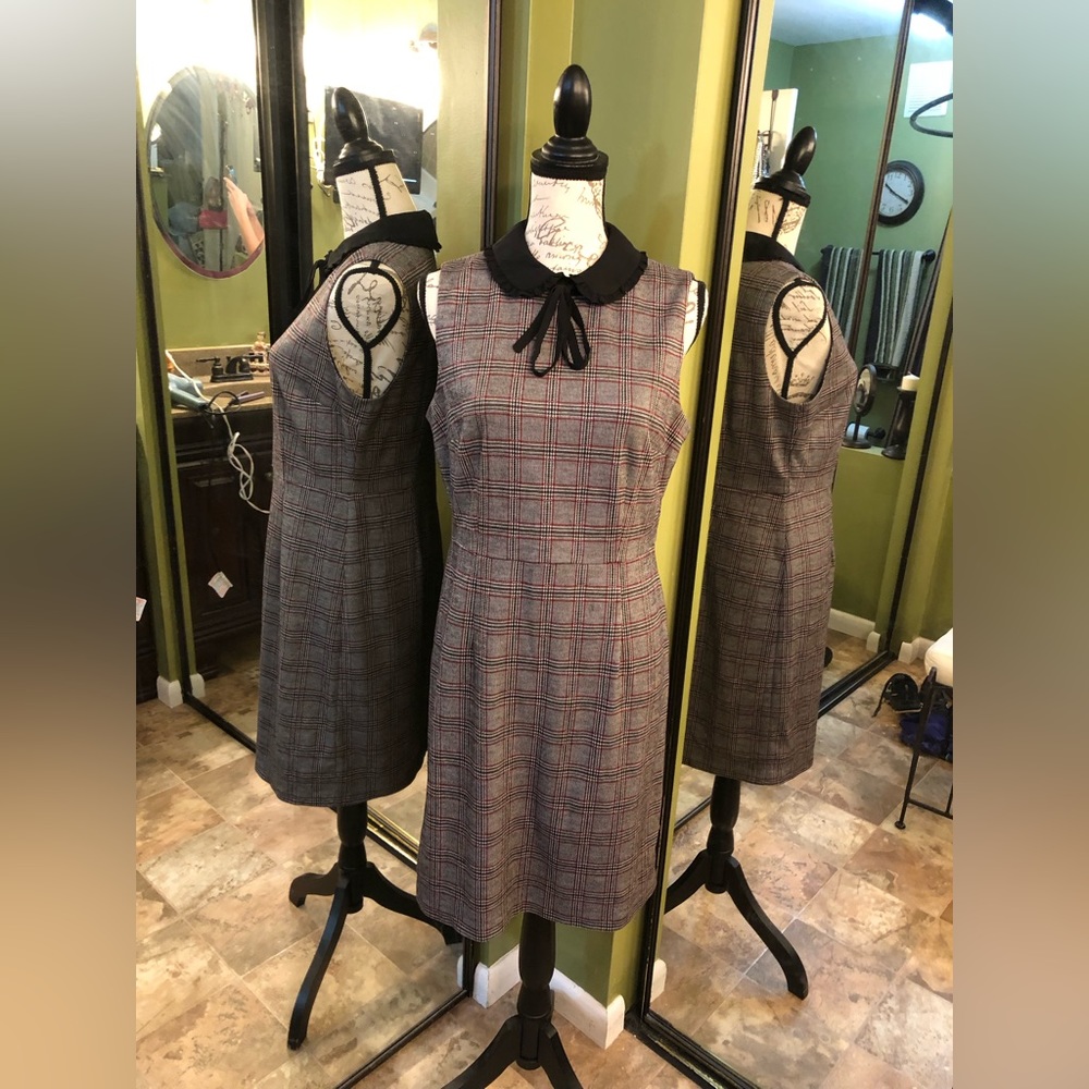 CeCe plaid dress